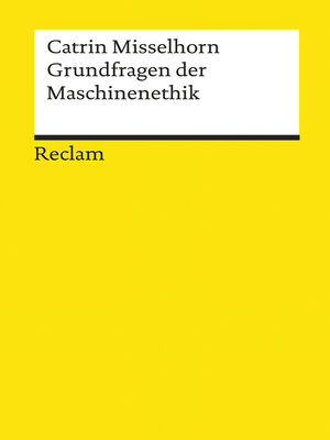 cover image of Grundfragen der Maschinenethik